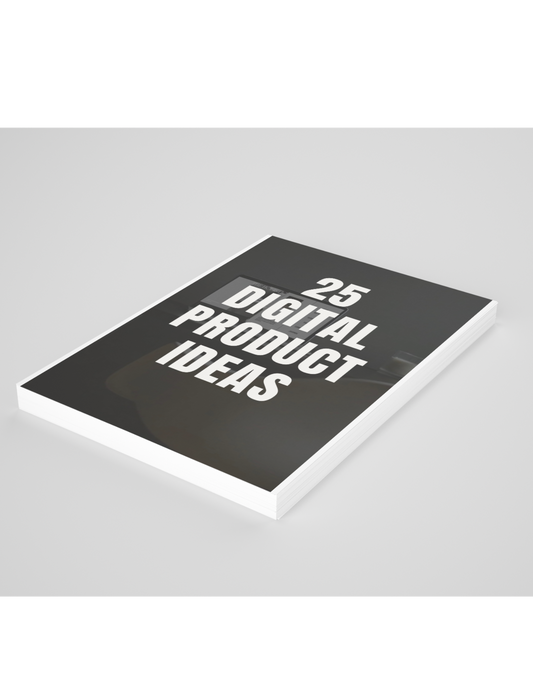 25 Digital Products Ideas